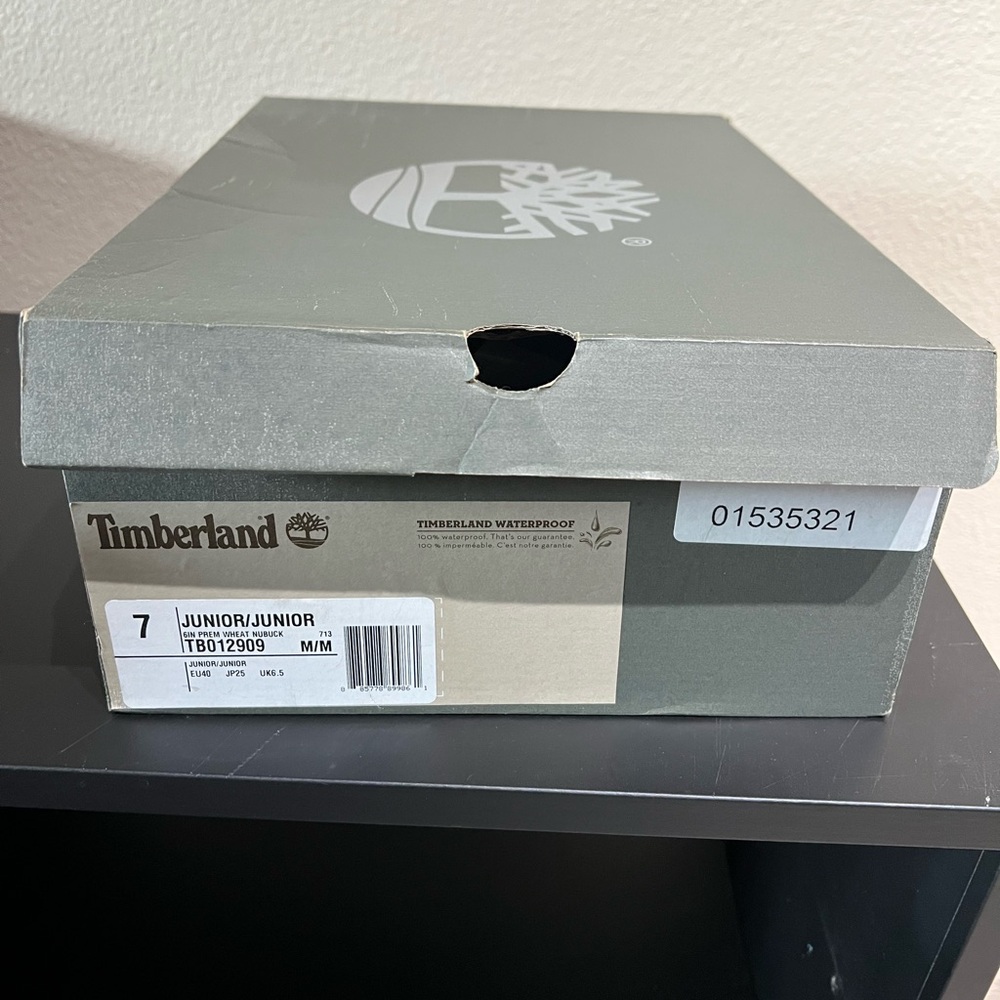 Timberland Junior Gray Waterproof Footwear